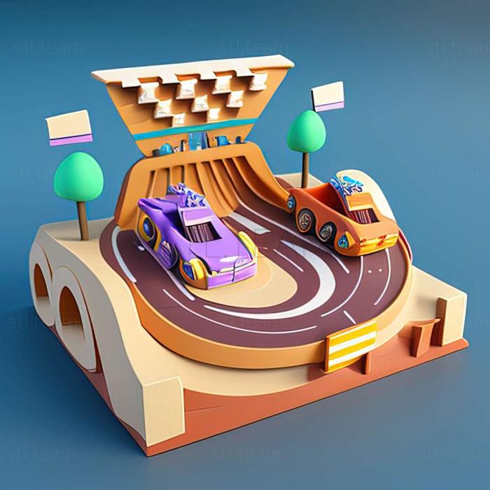 3D модель Гра Table Top Racing World Tour (STL)